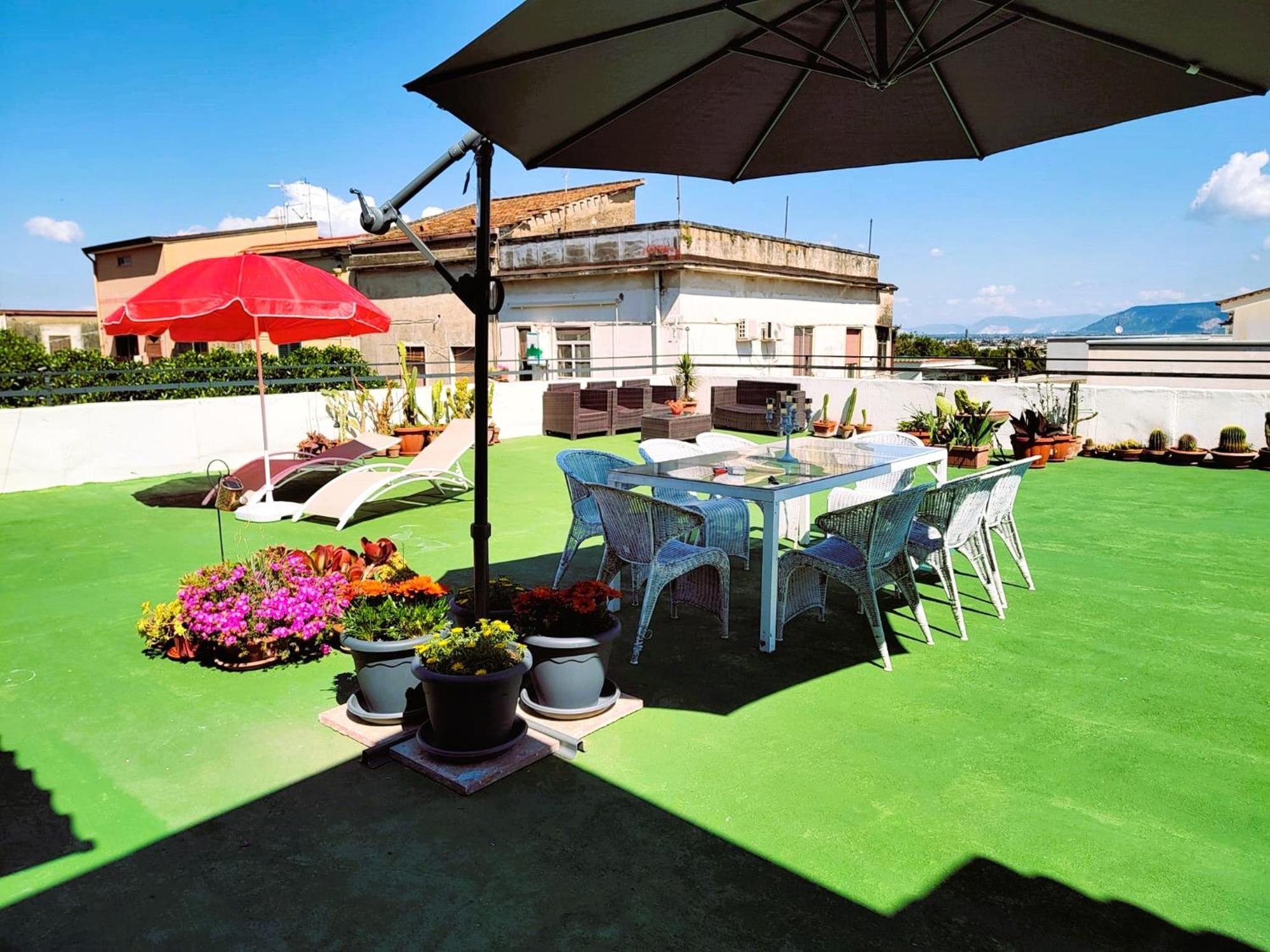 Palazzo Di Donna Panoramic Terraces And Private Parking Strategic To Amalfi Coast, Pompei, Napoli Villa Sant'Egidio del Monte Albino Екстериор снимка