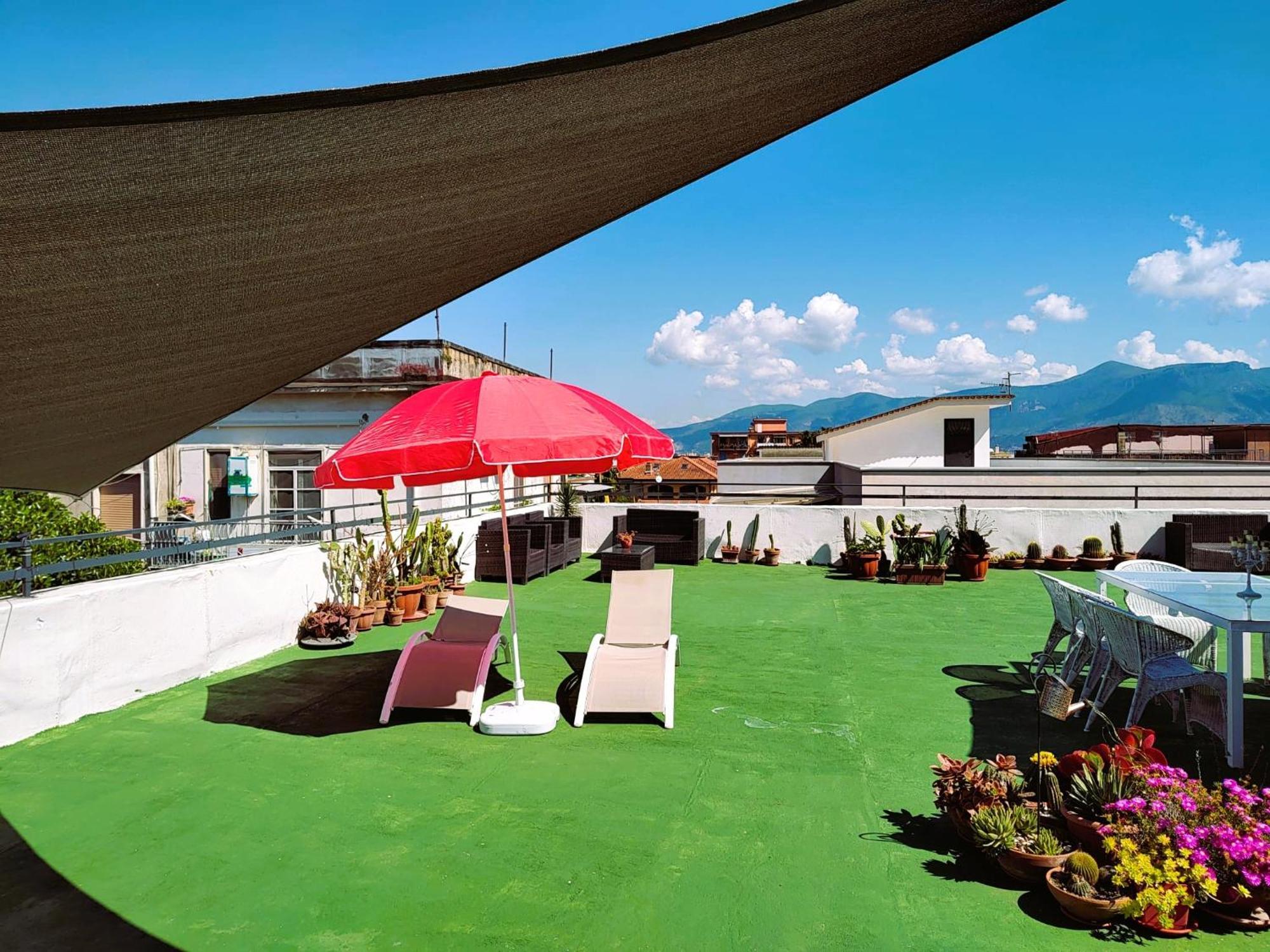 Palazzo Di Donna Panoramic Terraces And Private Parking Strategic To Amalfi Coast, Pompei, Napoli Villa Sant'Egidio del Monte Albino Екстериор снимка