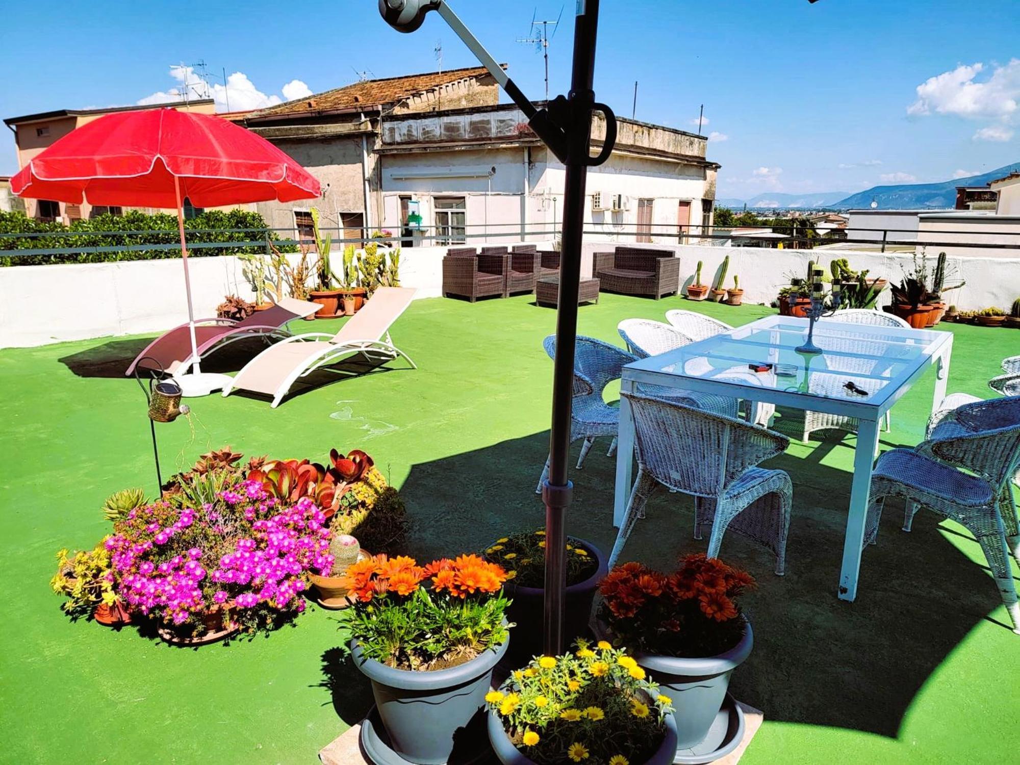Palazzo Di Donna Panoramic Terraces And Private Parking Strategic To Amalfi Coast, Pompei, Napoli Villa Sant'Egidio del Monte Albino Екстериор снимка